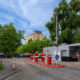 Einfahrt Parkplatz Roonstraße