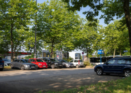 Ansicht des Parkplatzes Schützenstraße, P 26