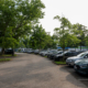 Ansicht des Parkplatzes in der Stromstraße