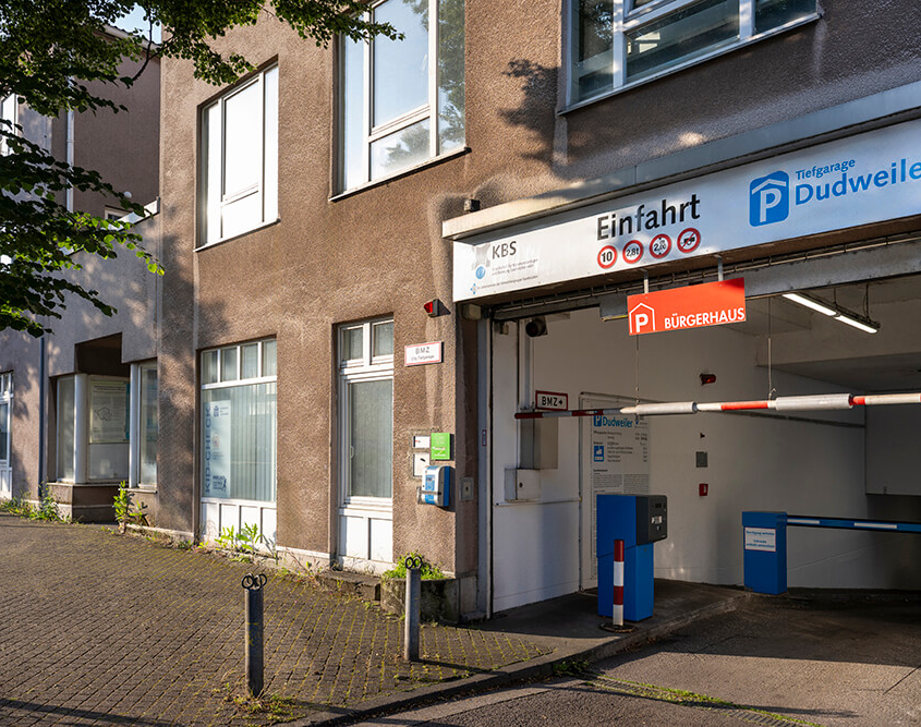 Einfahrt Tiefgarage Dudweiler